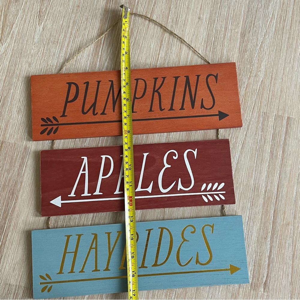 ๐ Fall Hanging Sign ๐ - Picture 4 of 4